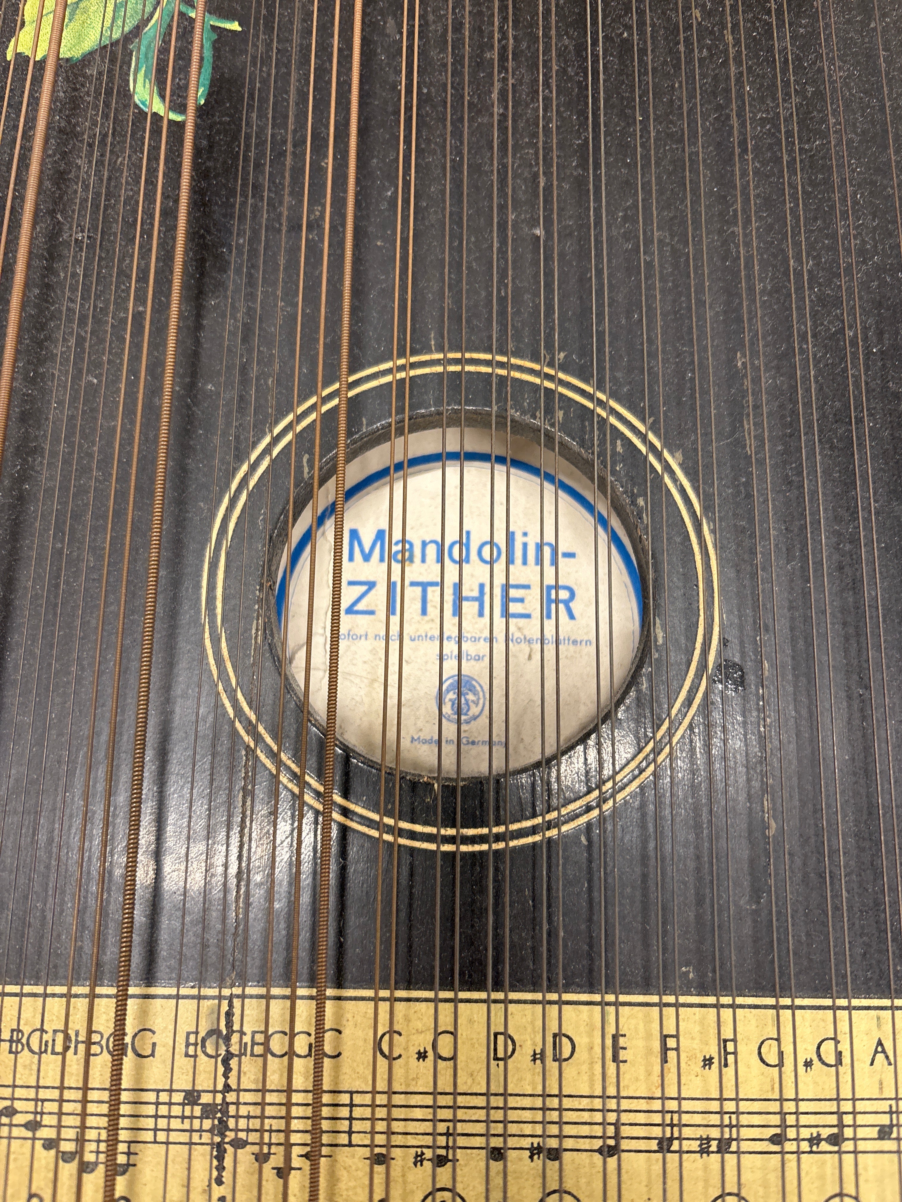 Brocante tafelharp