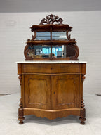 Biedermeier bonheur met marmeren blad