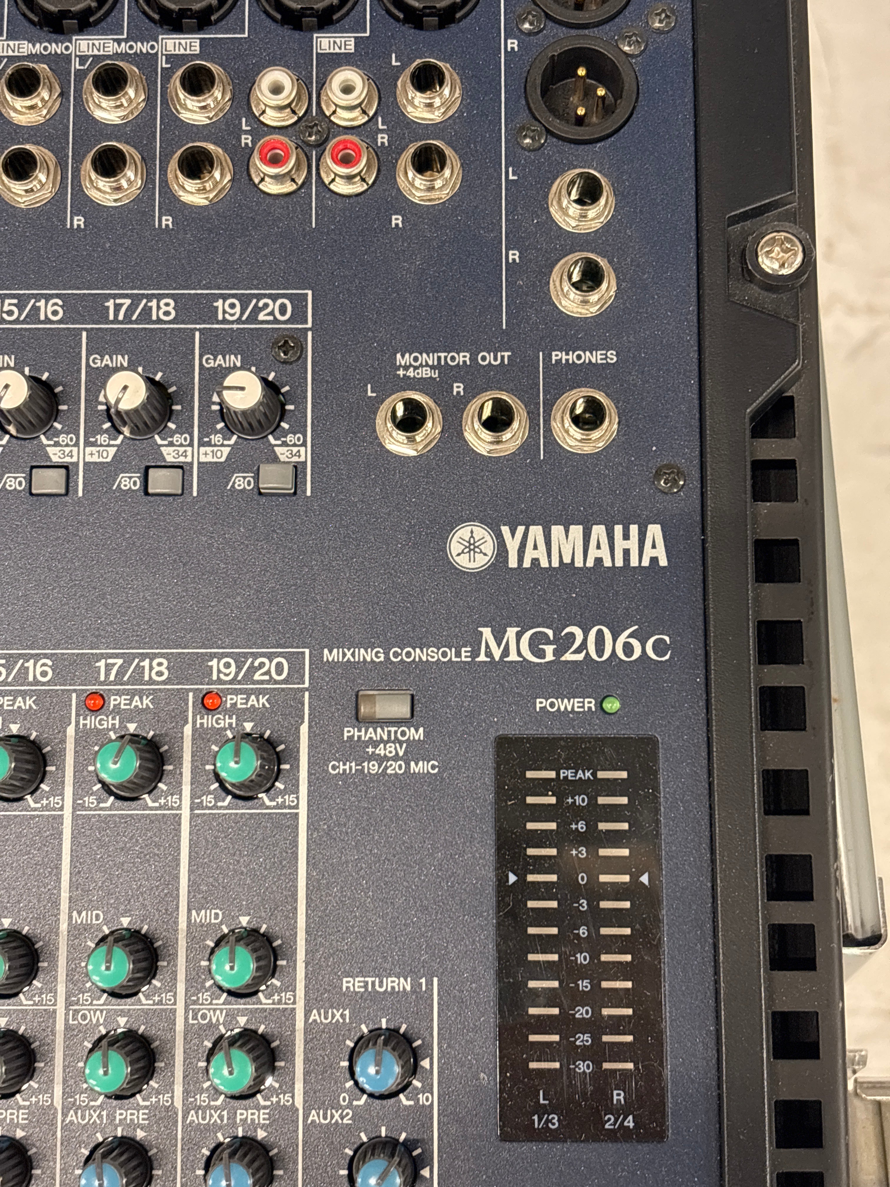 Yamaha mixing console mengpaneel in flightcase