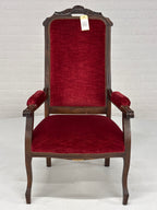 Voltaire Velours Fauteuil