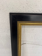 Schilderijlijst zwart goud