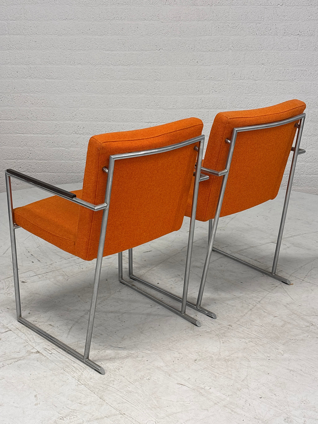 Oranje design stoelen