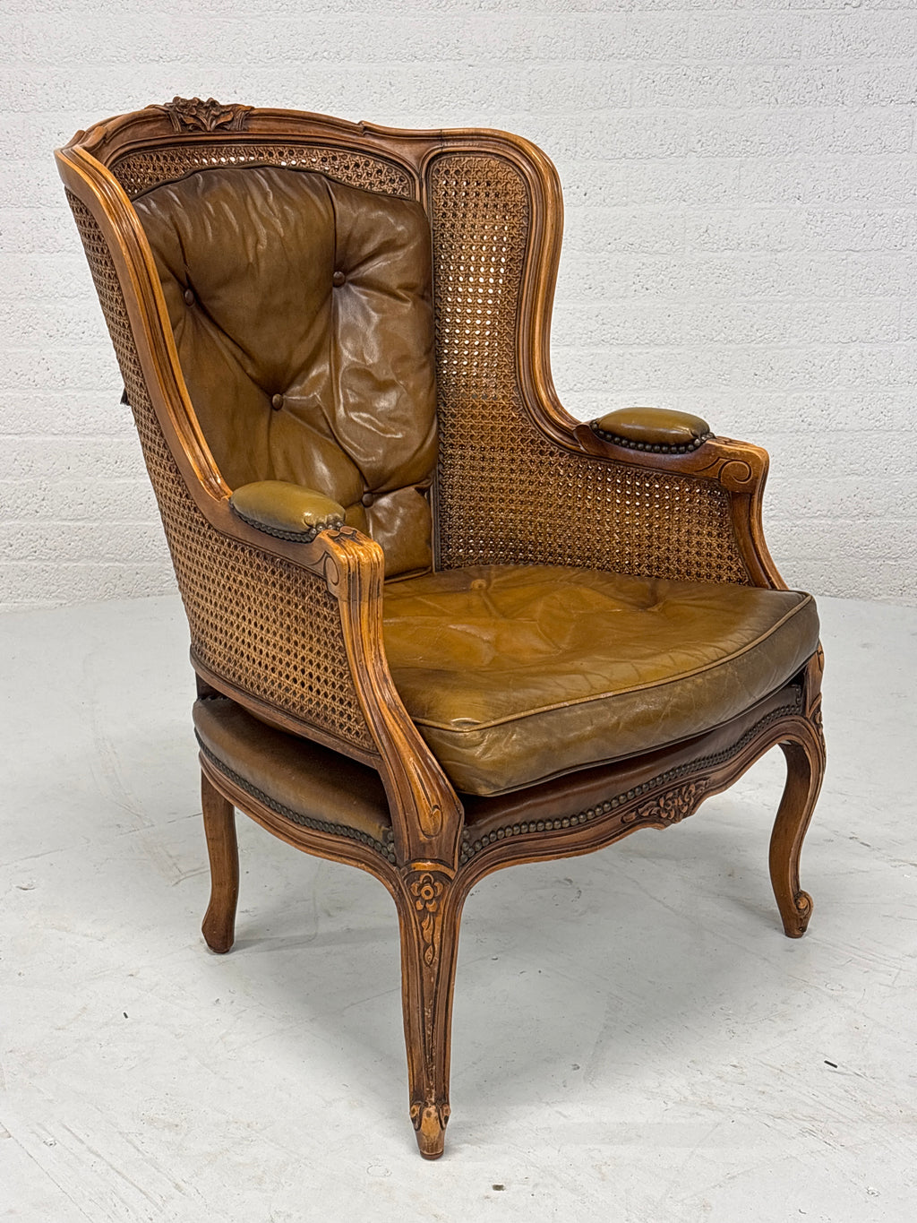 Stoel Frans klassiek hoge rug