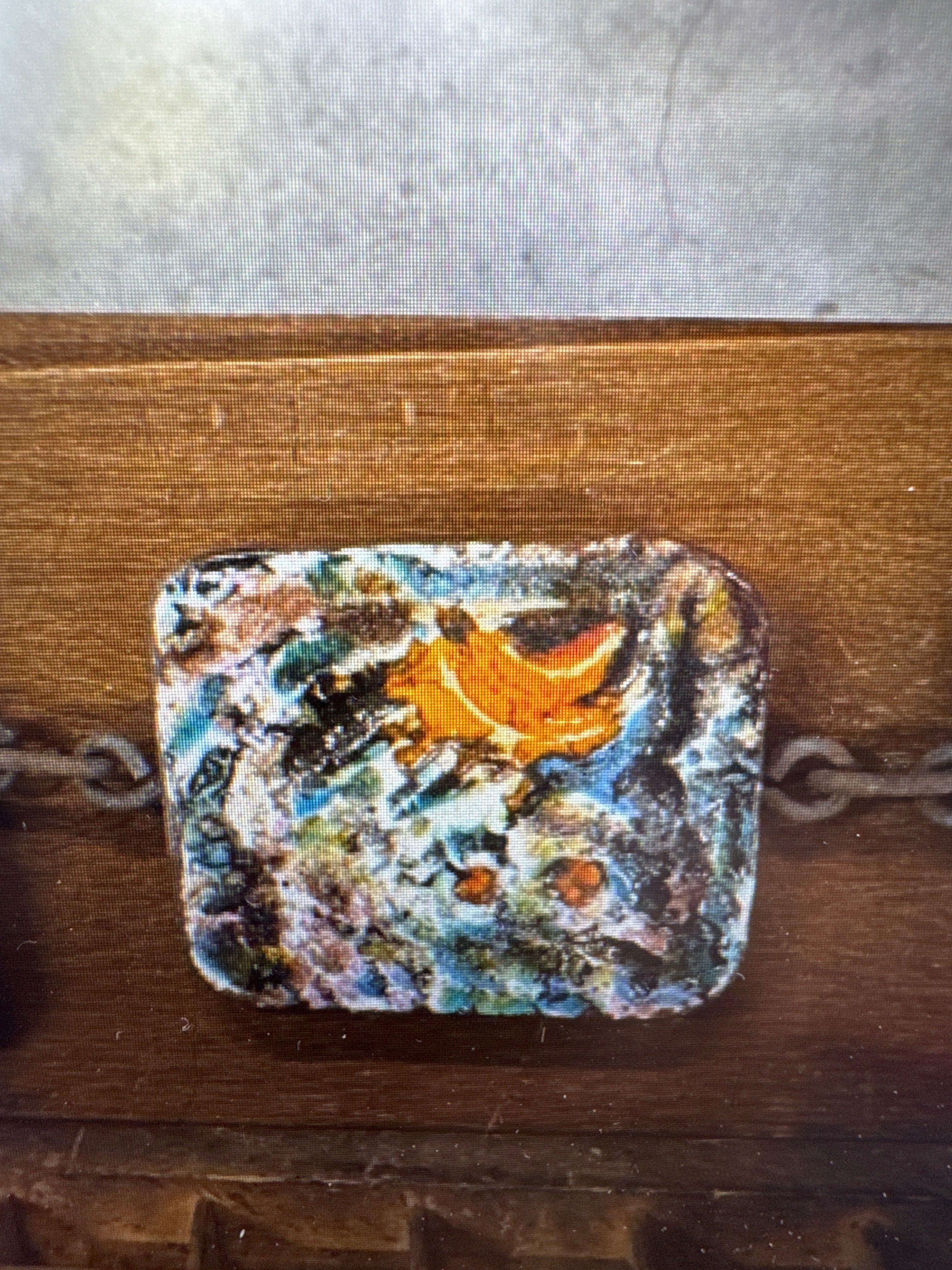 Handgemaakt plaquette