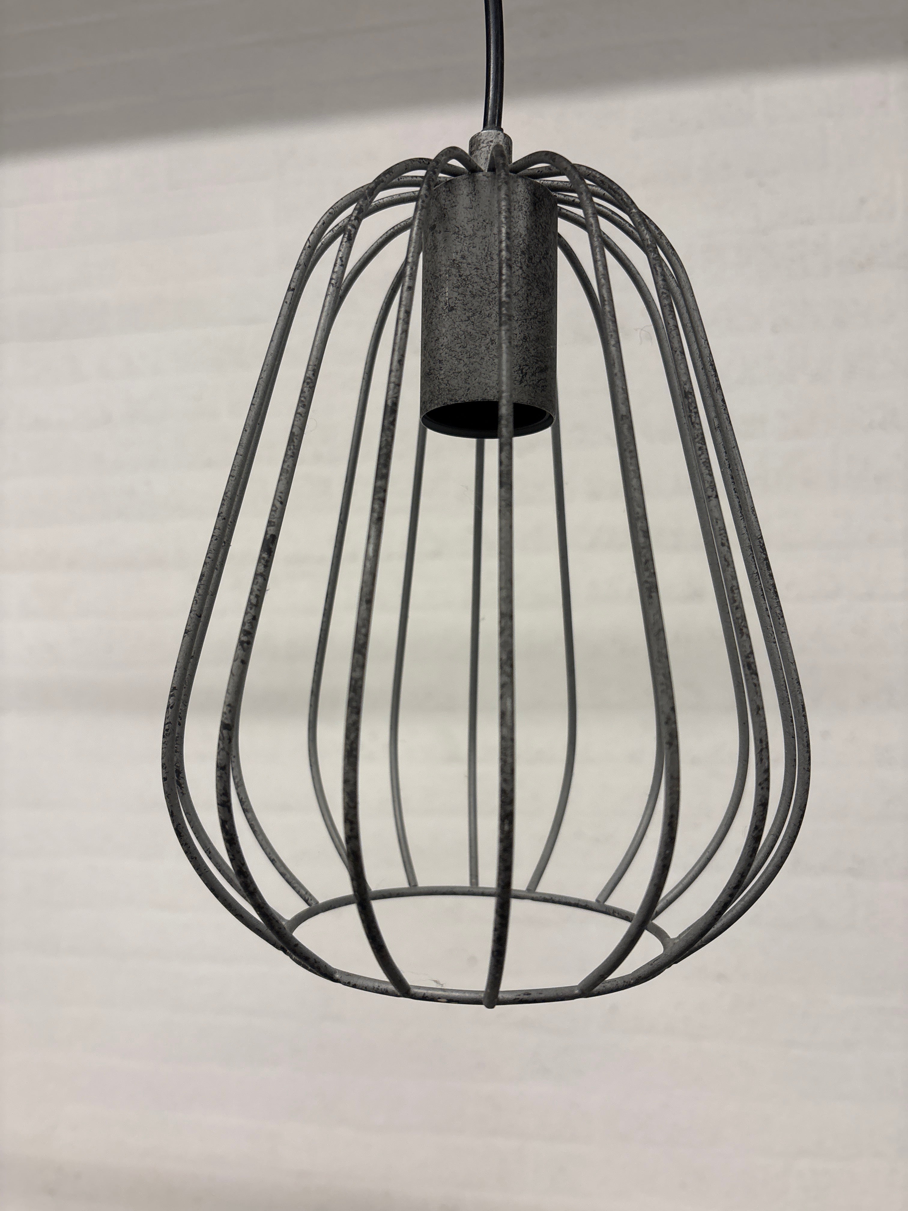 Hanglamp met vier lampen industriële look