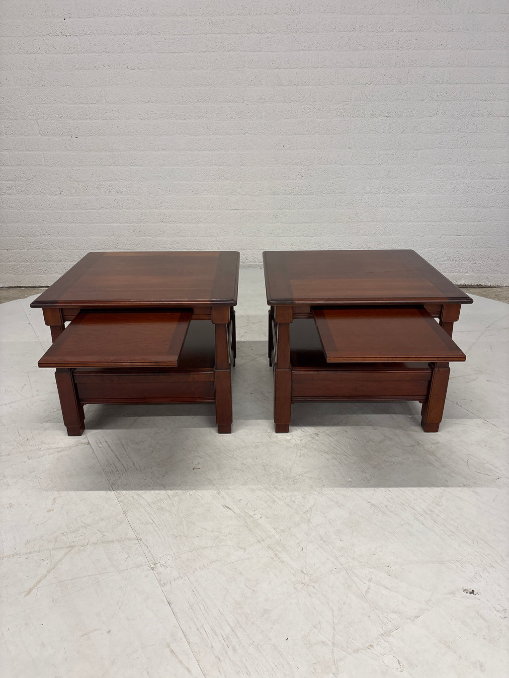 Salontafel met lade en uitschuif blad