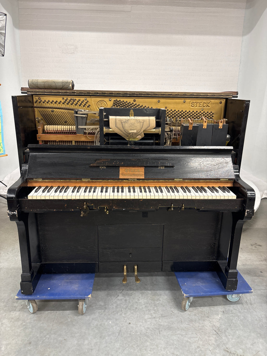 Steck “pianola” piano