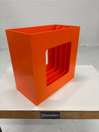 Lp houder kunststof oranje