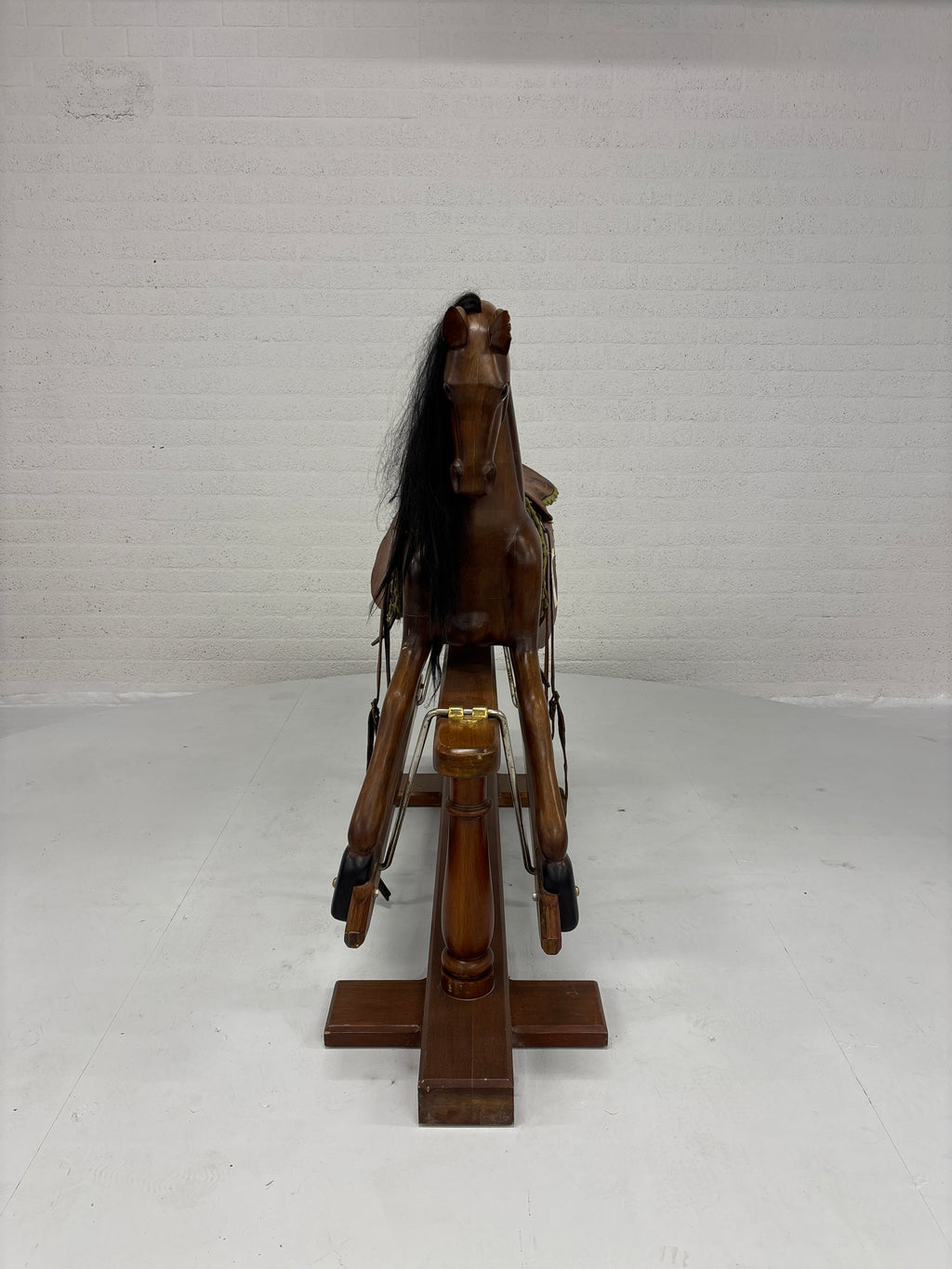 Hobbelpaard antiek (lxbxh 150x45x120cm)