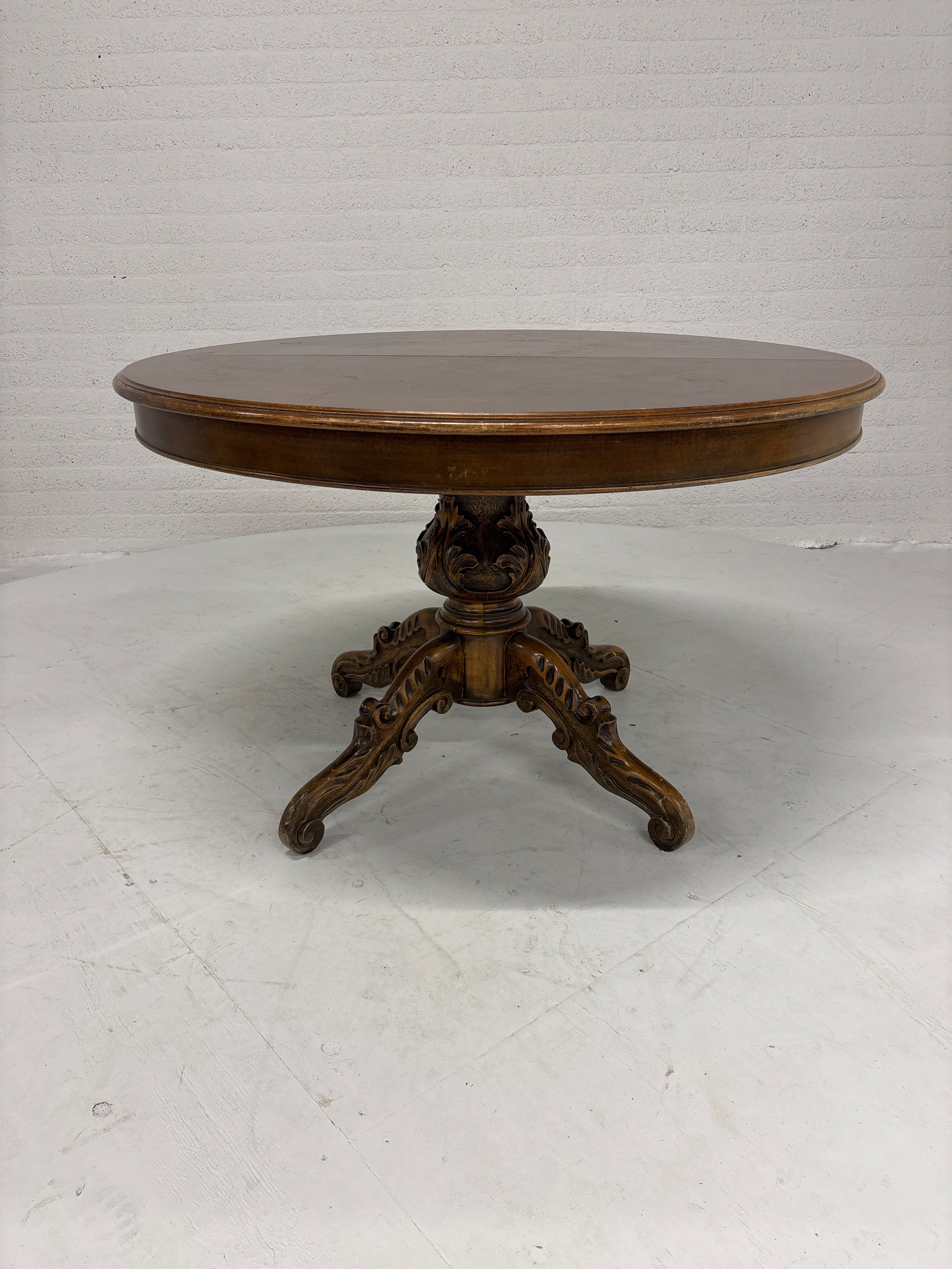 Ronde tafel 40cm uitschuifbaar