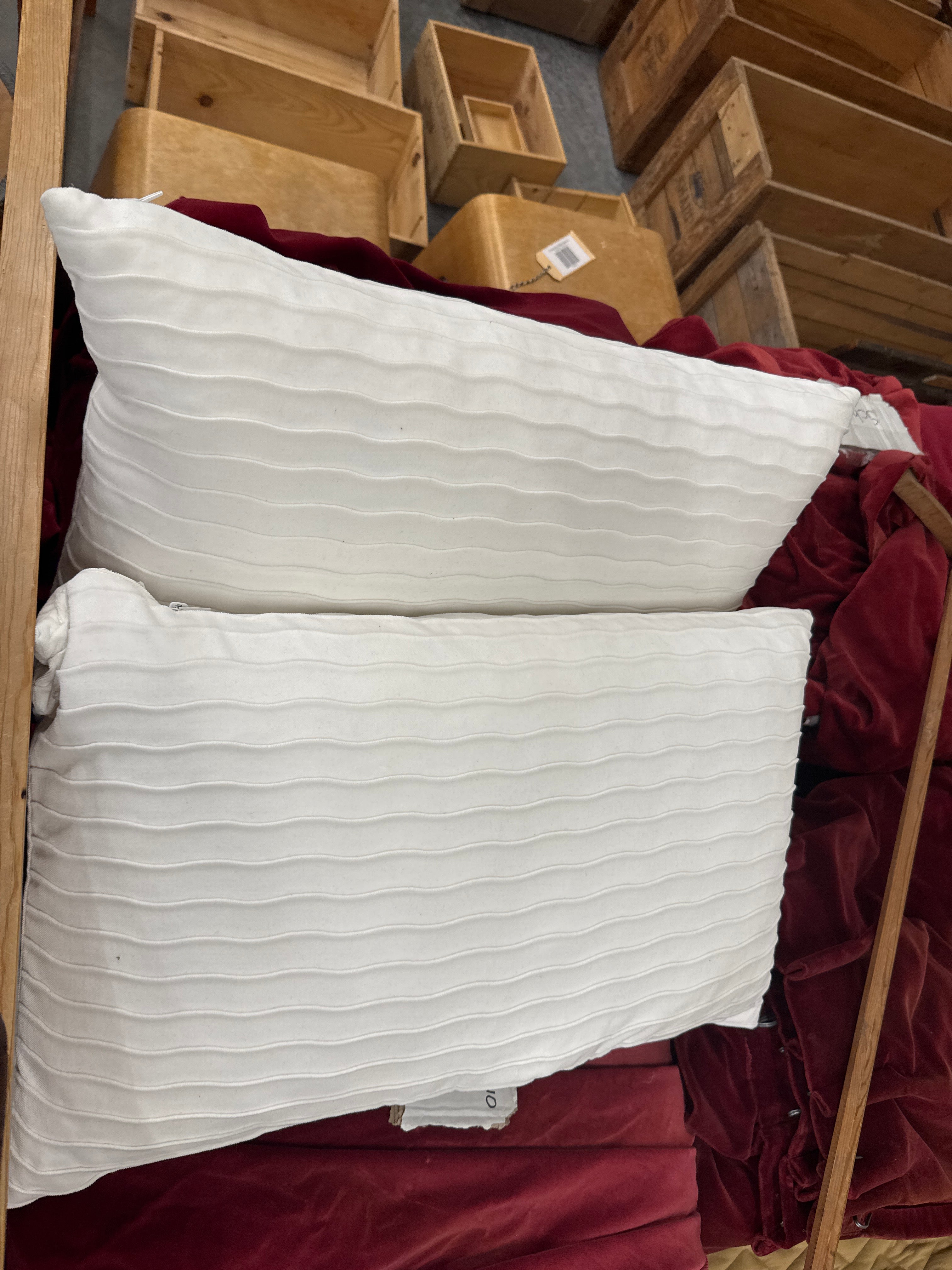 Kussenset 2 wit