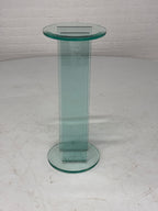 Bijzettafel rond volledig glas