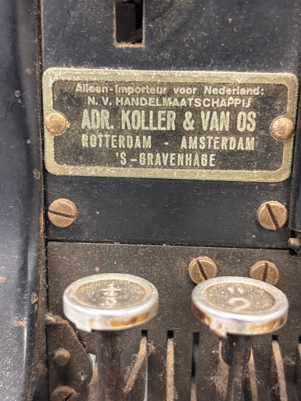 Continental schrijfmachine.