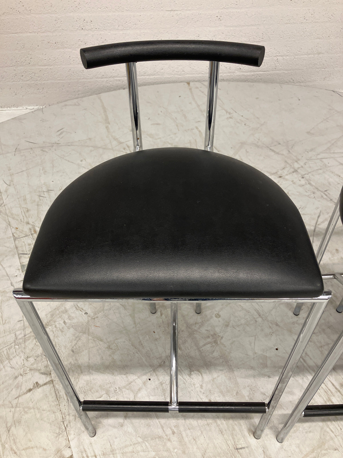 Design barkrukken 3 stuks jaren 80