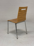 BV Hennie de Jong; Set 5 eetkamerstoelen stapelbaar