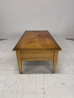 Salontafel met 6 lades en uitschuifblad