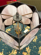 Unieke glas in lood lamp