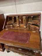 Antieke Secretaire Buikkast Rond