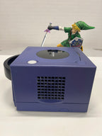 Paarse Nintendo GameCube compleet