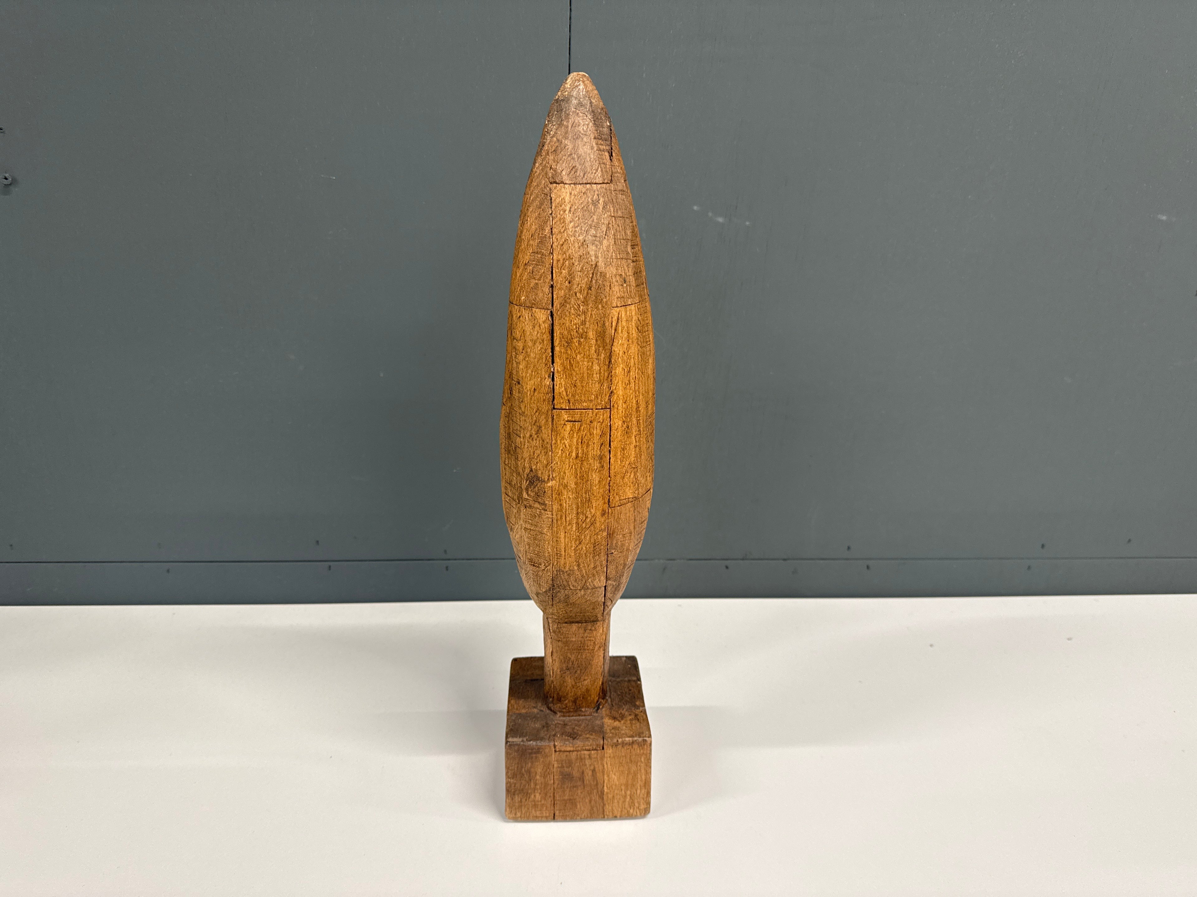 Houten sculptuur boom