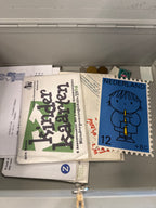 Metalen kistje met inhoud