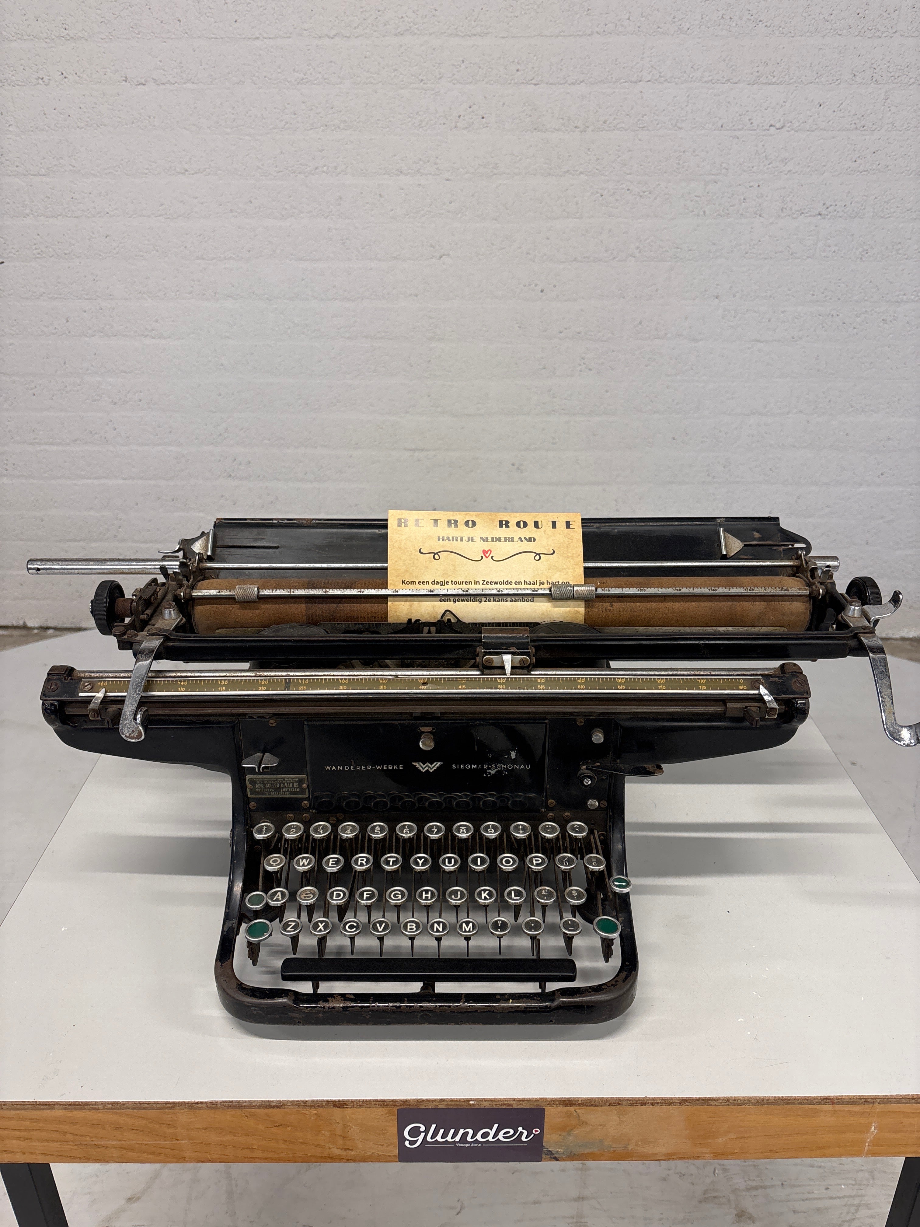 Continental schrijfmachine.