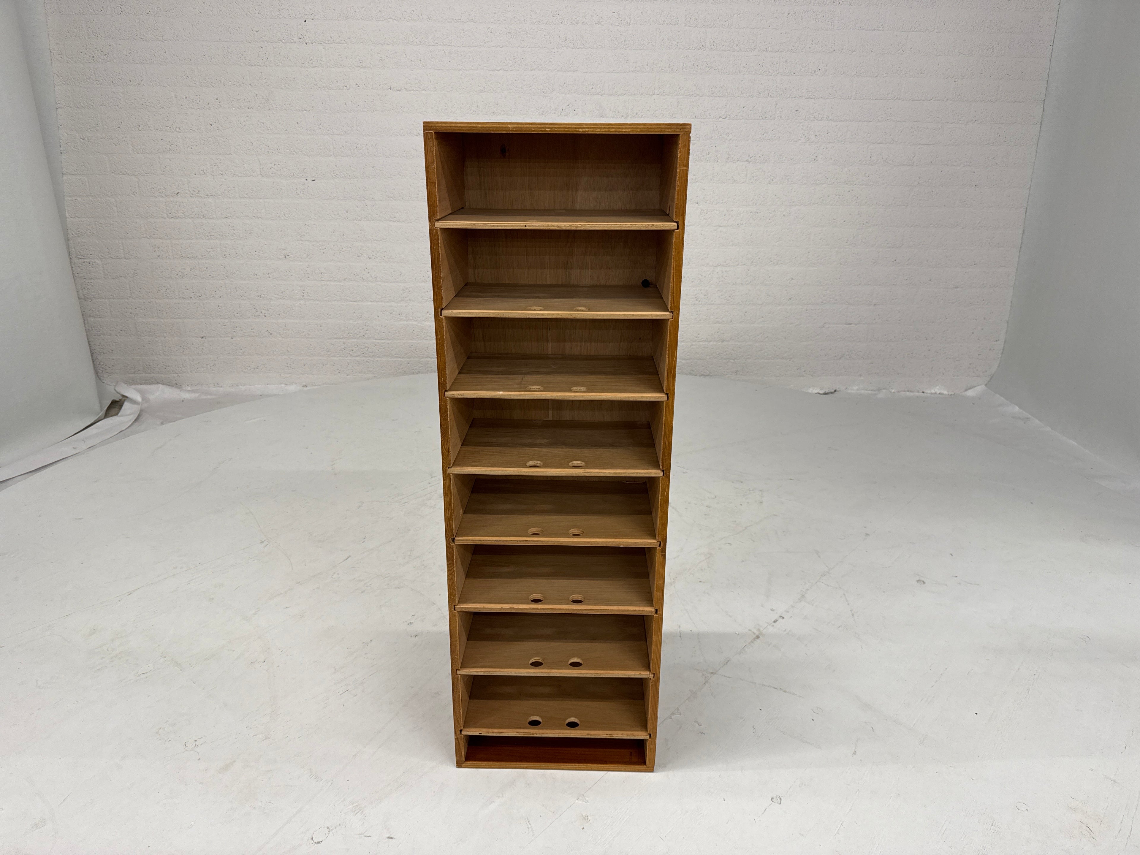 Archiefkastje hout A4 uitschuif