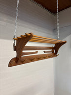 Kapstok wand met kleerhanger houders