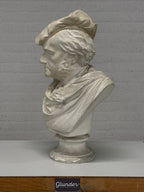 Gipsen portretbuste van Laurent Delvaux