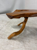 Boomstam tafeltje Indië teak