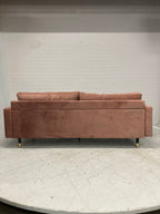 MP Luxe oudroze 3 zitsbank Invicta