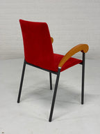 Rode vintage stoel Pigalle