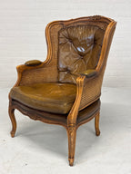 Stoel Frans klassiek hoge rug