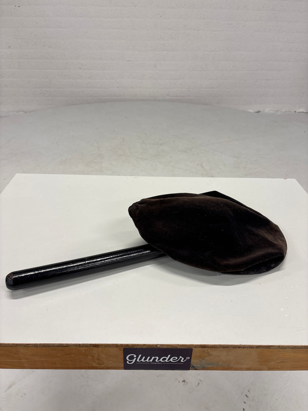 Collectezak zwart met stok