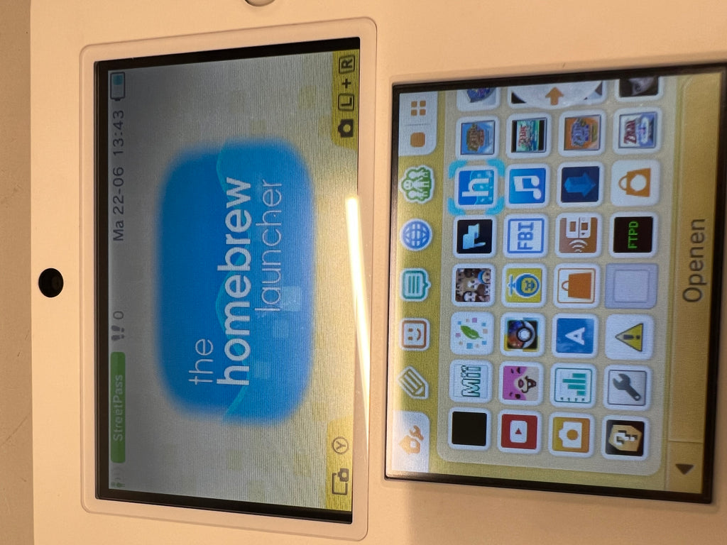 Nintendo 2DS met Homebrew