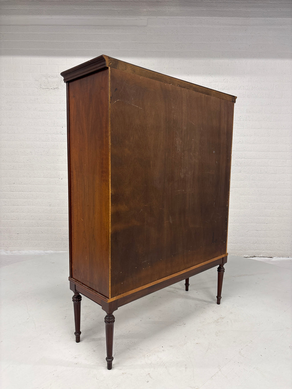 Vitrinekast Edwardiaans