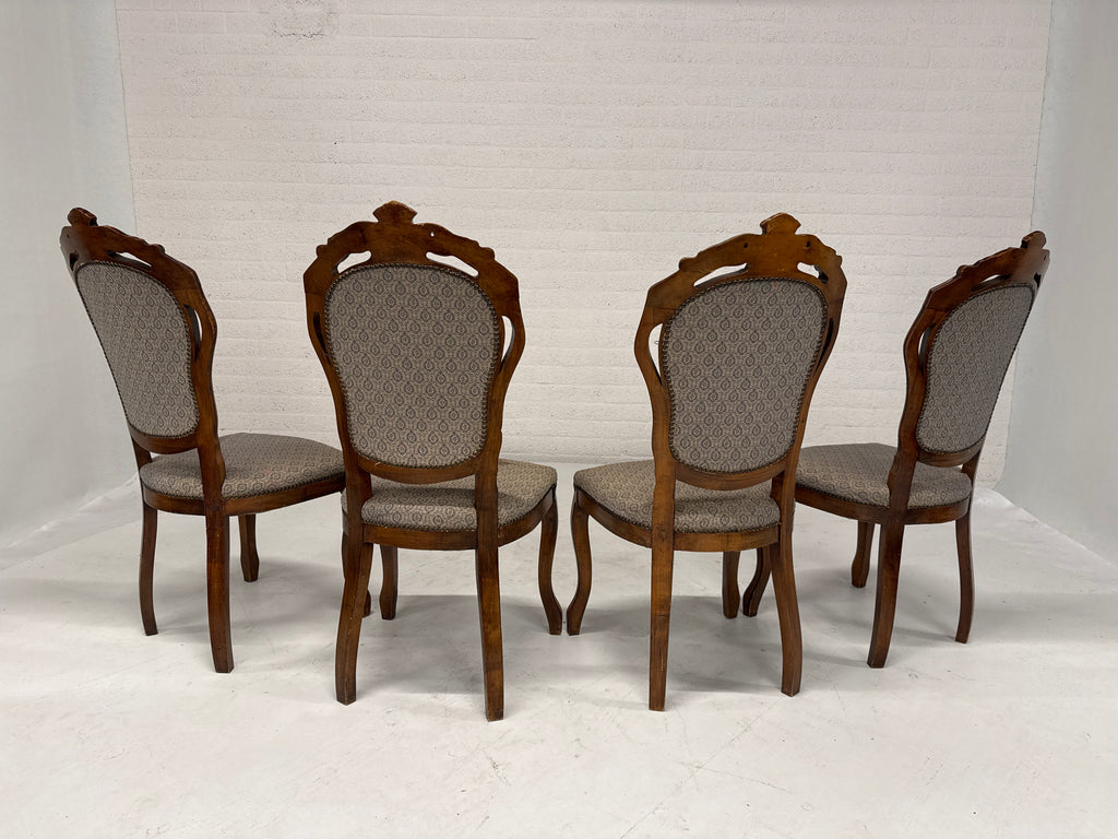 Set 4 Victoriaans stoel