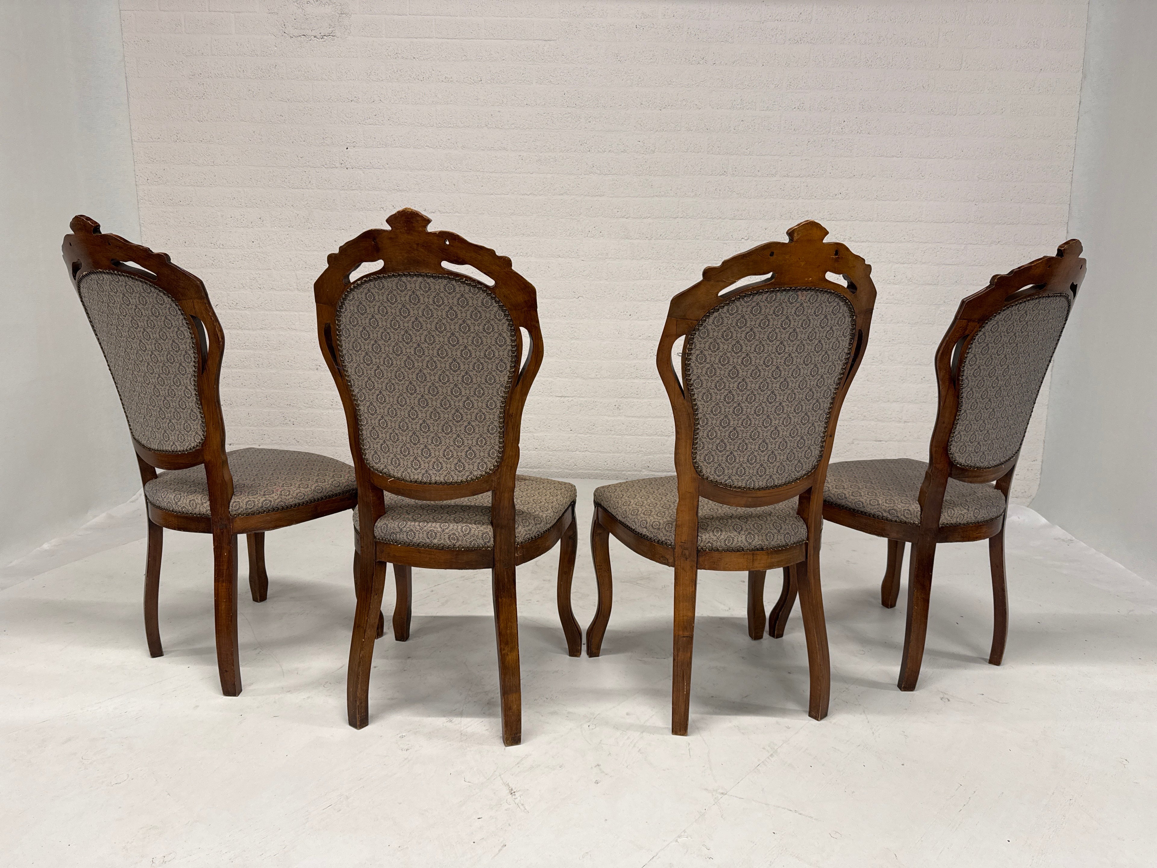 Set 4 Victoriaans stoel
