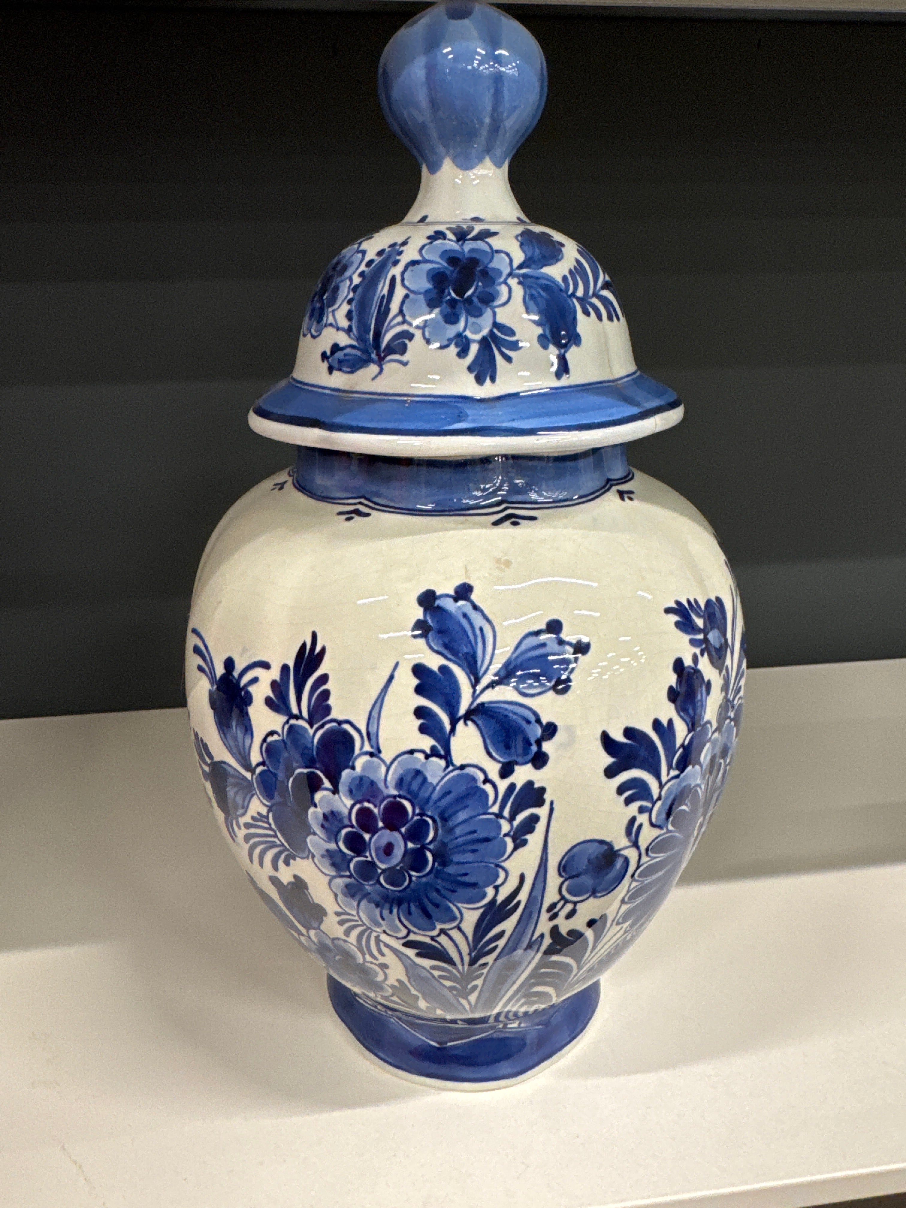 Blauw wit porselein Delfts