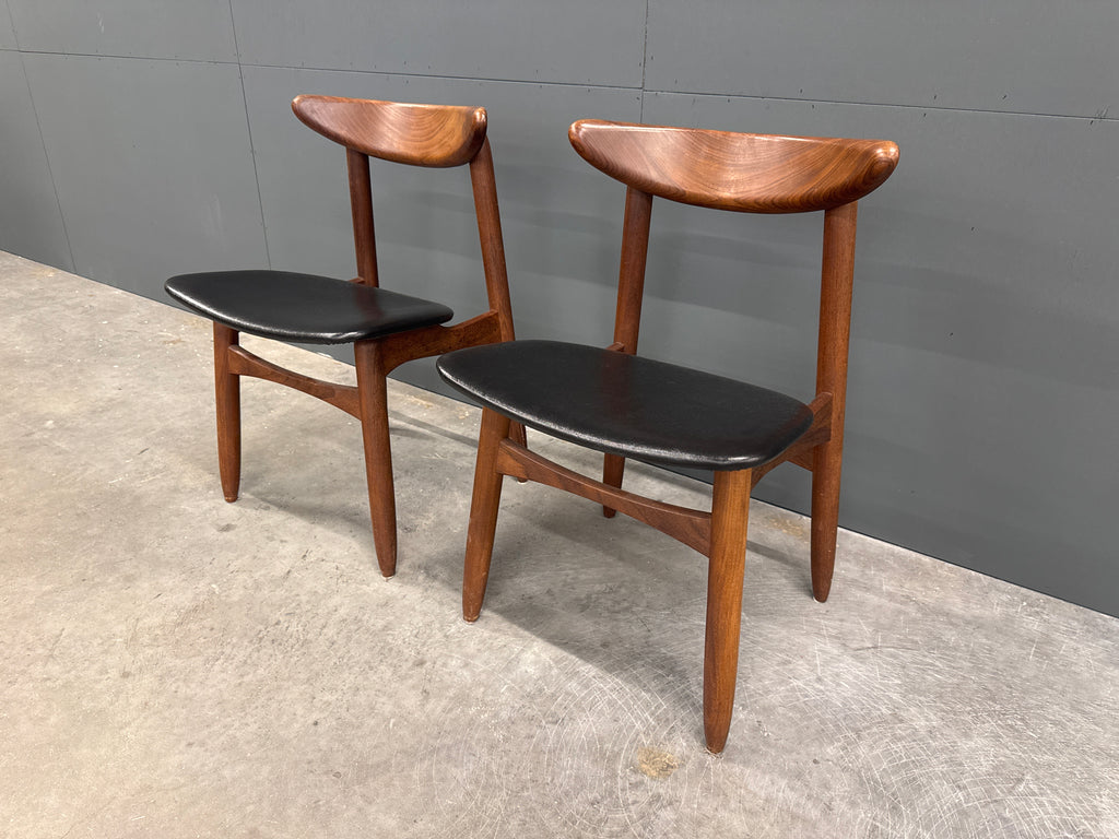 Palisander Houten Stoel - Set van 2