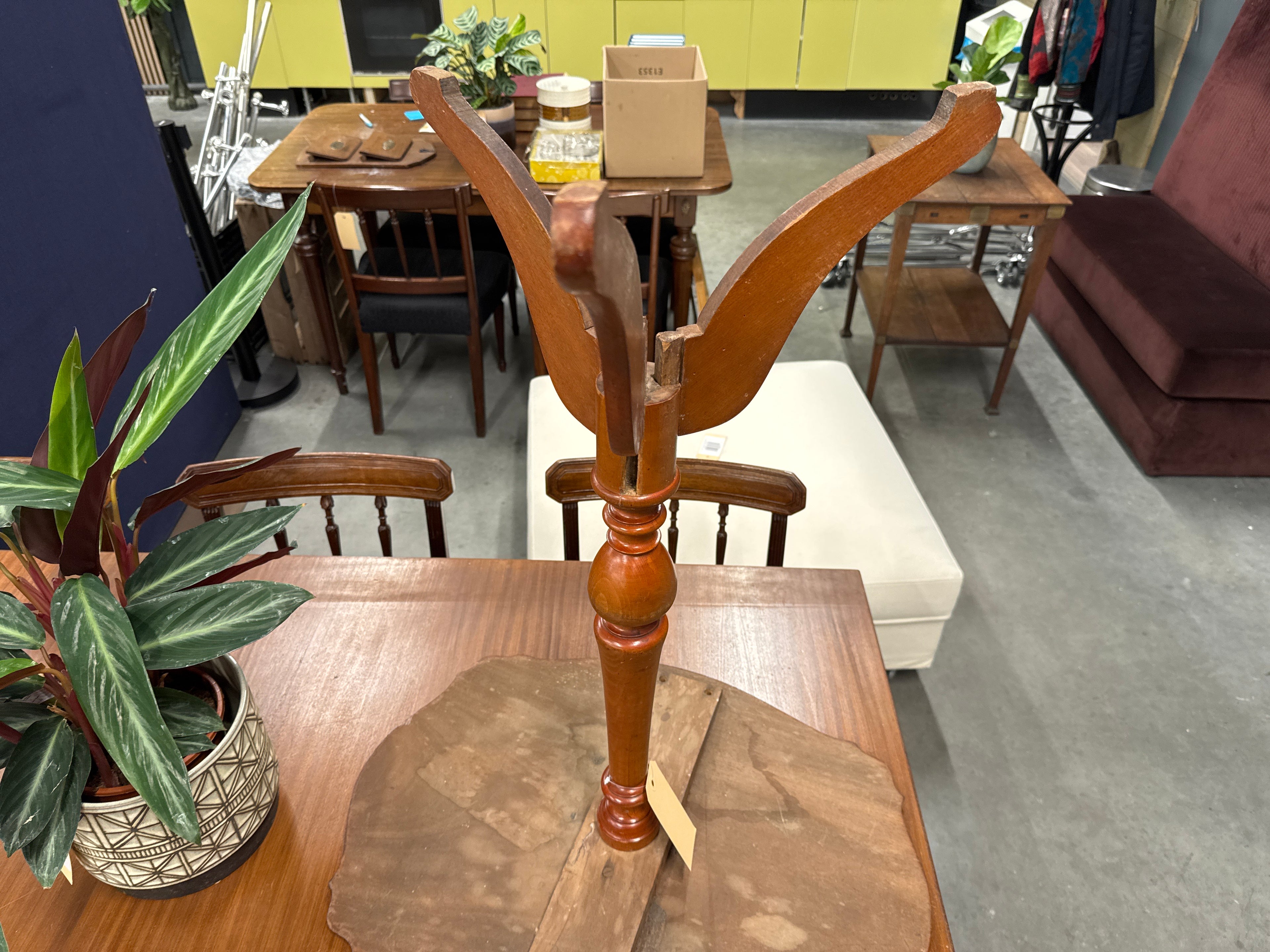 Plantentafel poten nog monteren