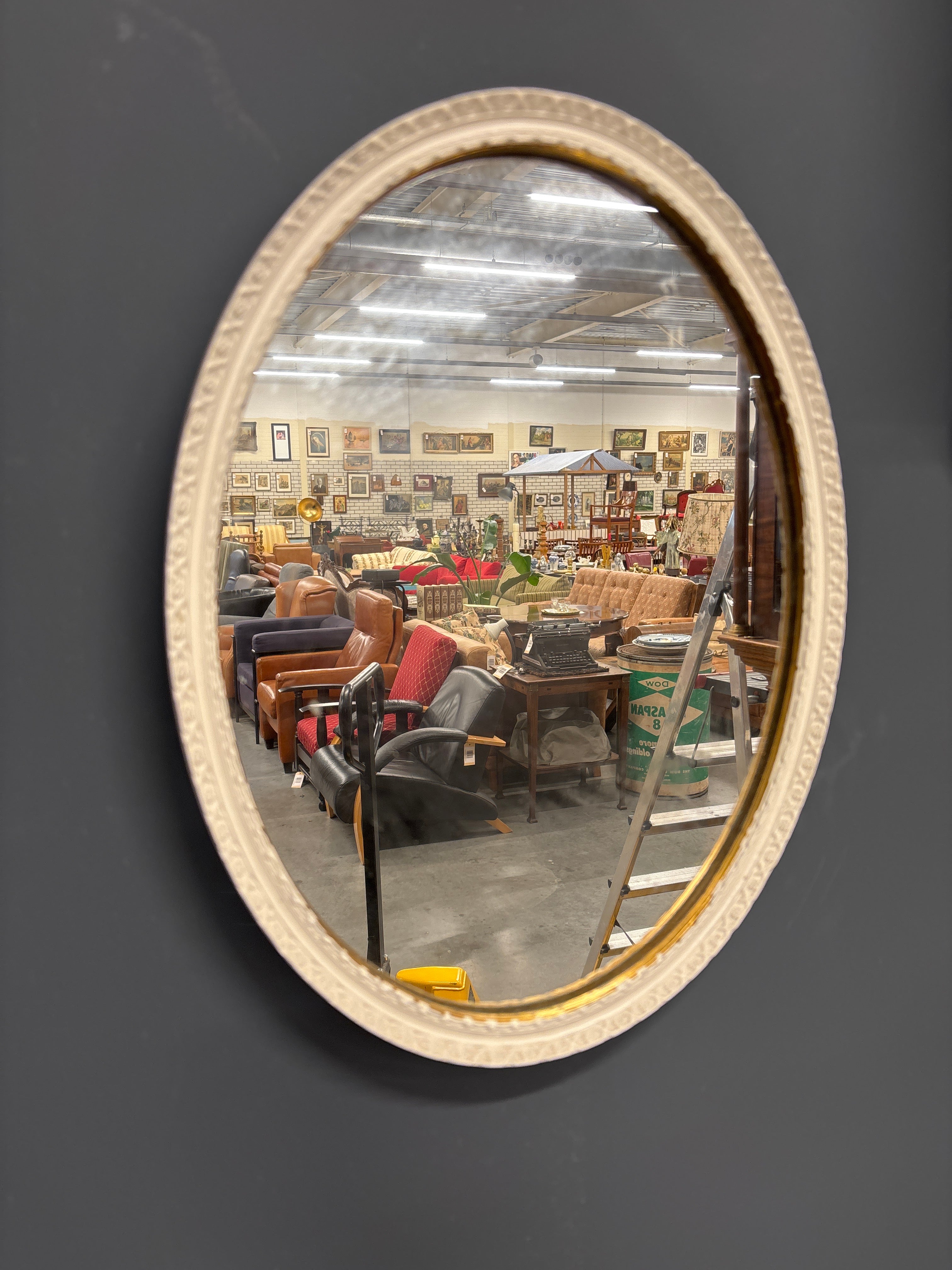 Vintage brocante spiegel