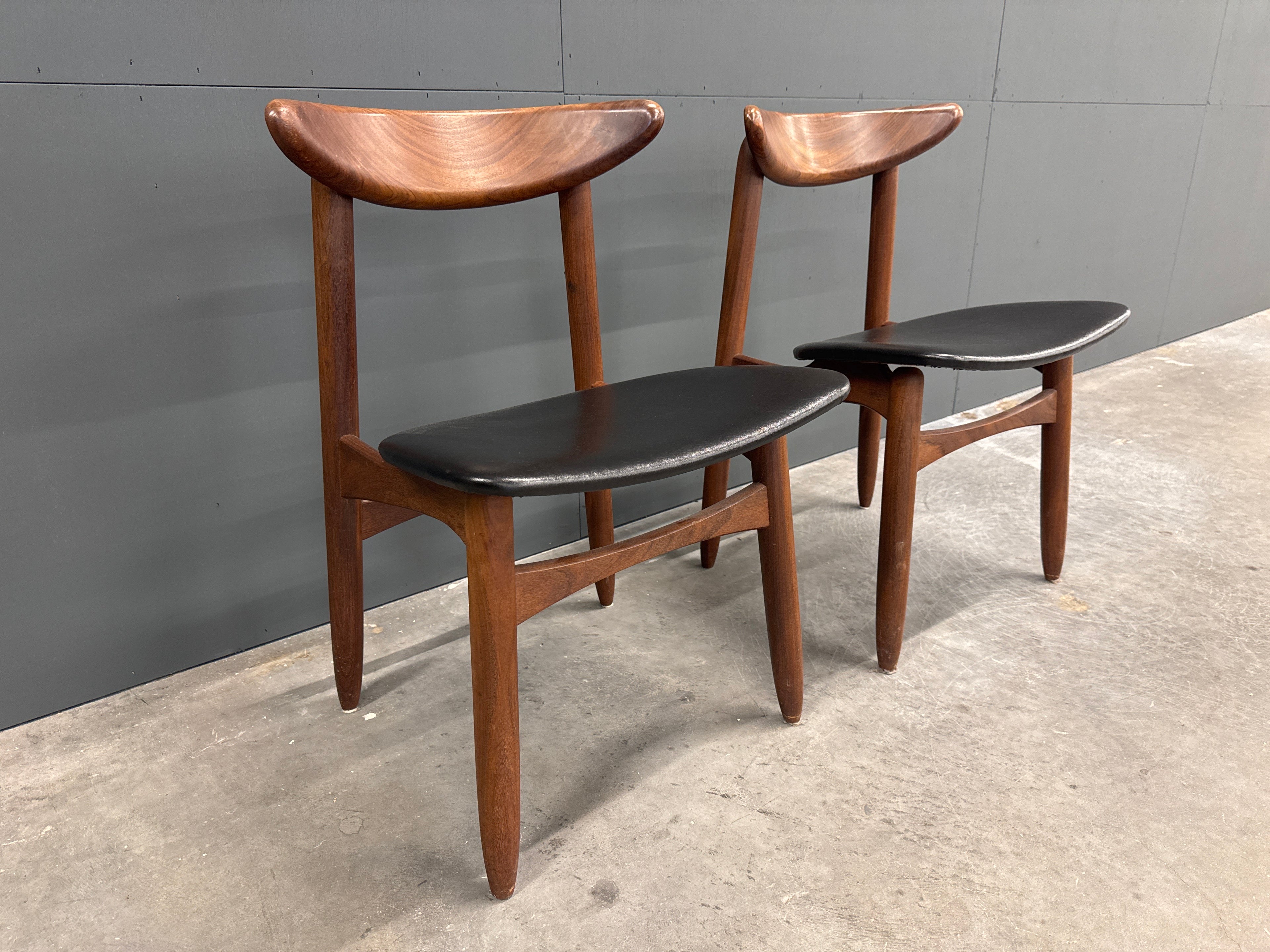 Palisander Houten Stoel - Set van 2