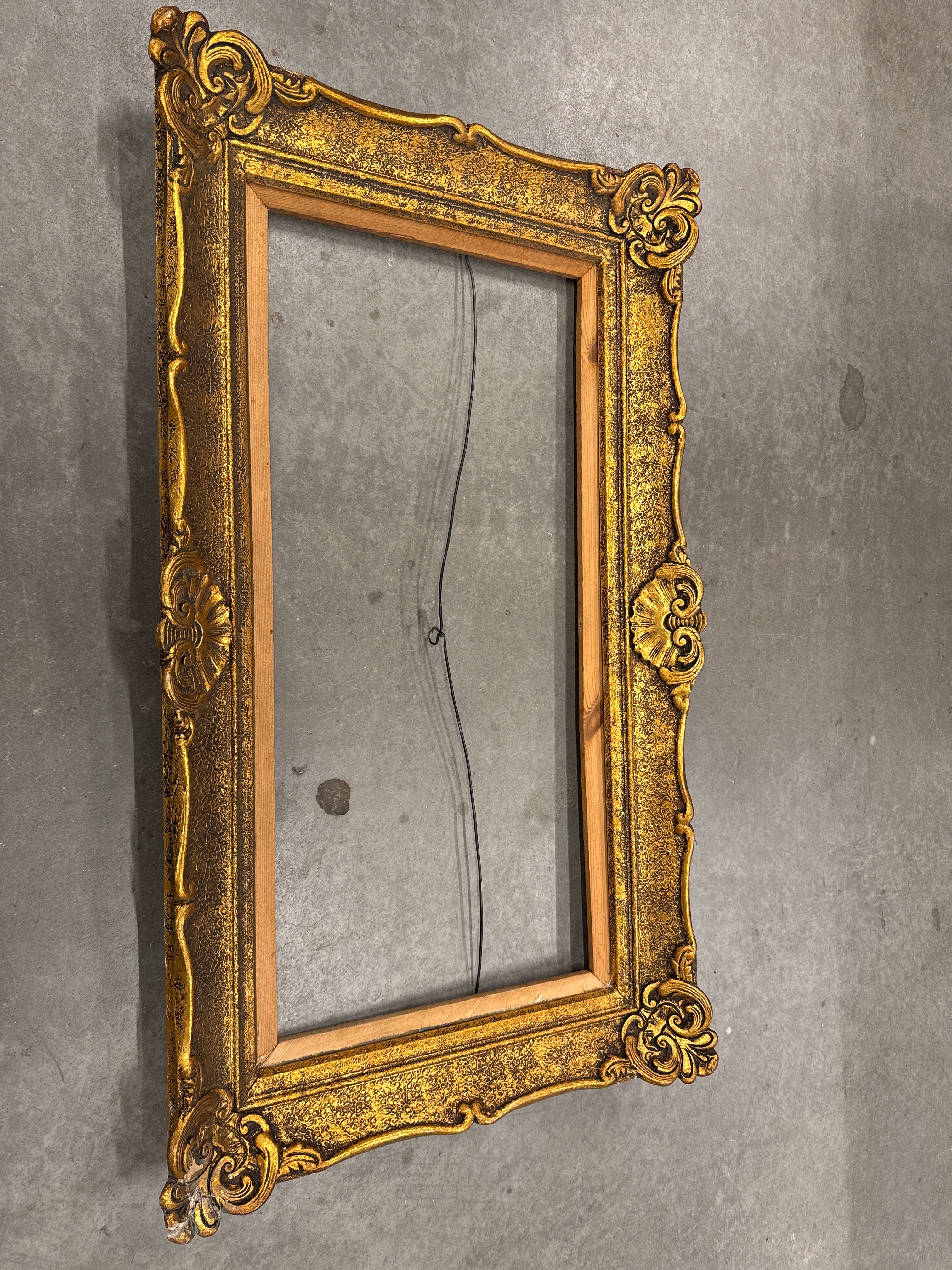 Lijst goud barok uitbundig