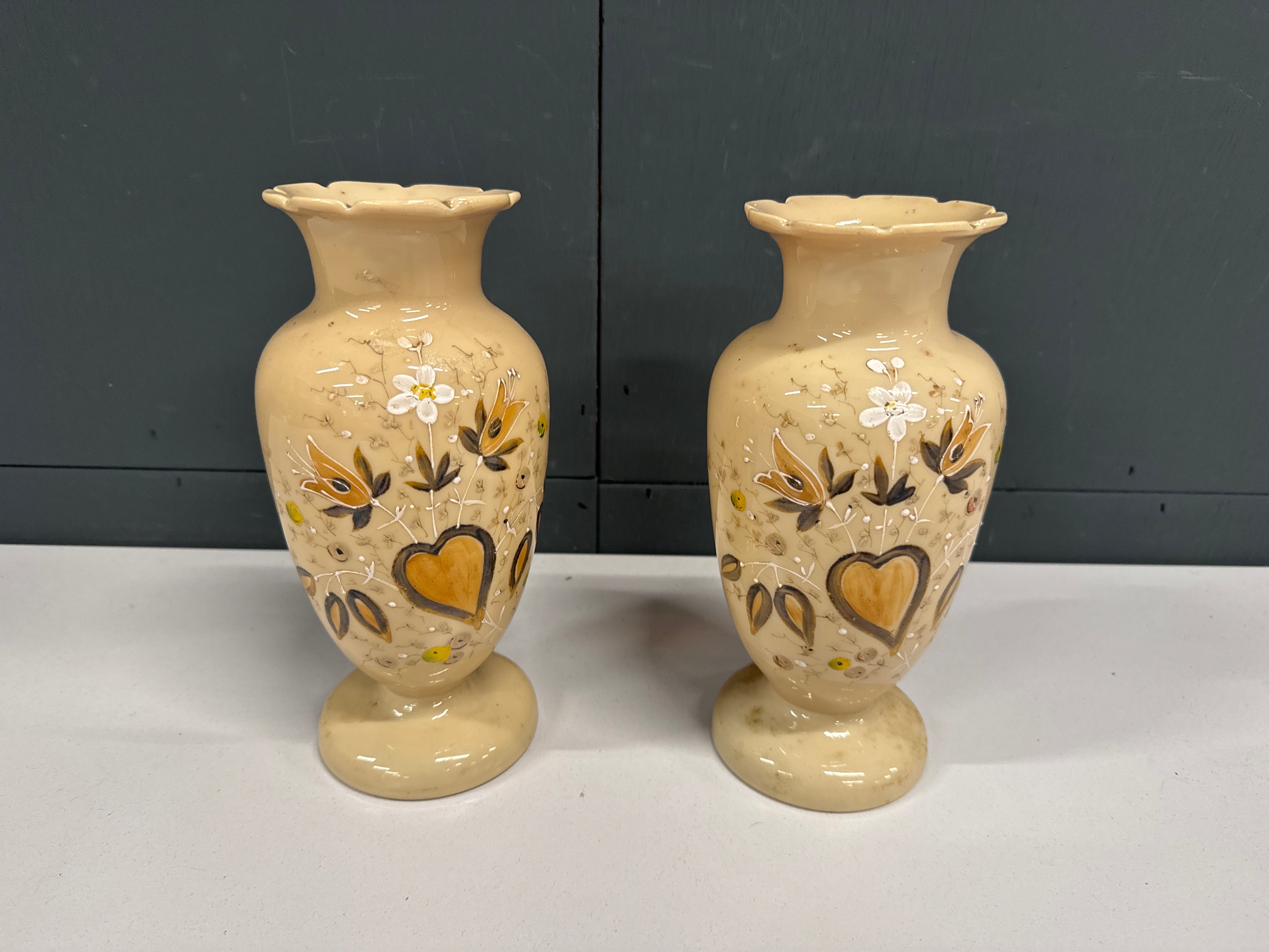 Set 2 vazen keramiek