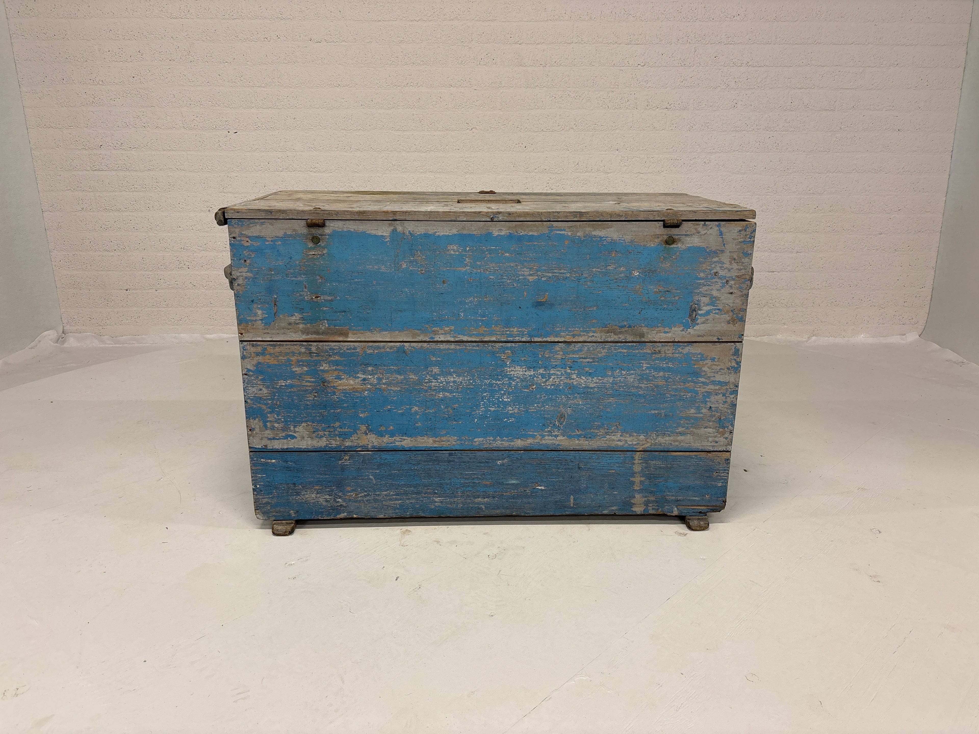 Voederkist blauw