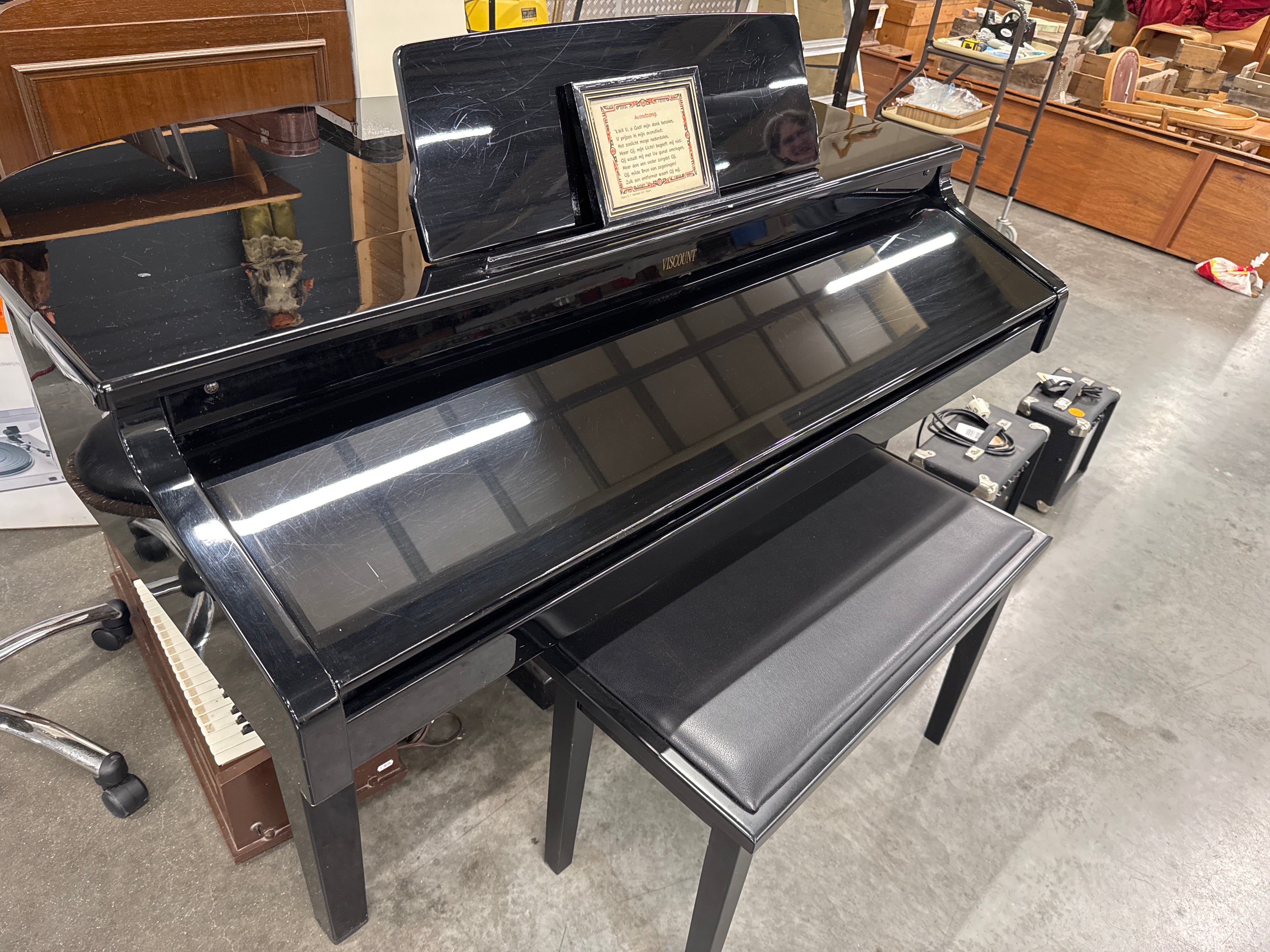 Viscount elektronische baby vleugel defect