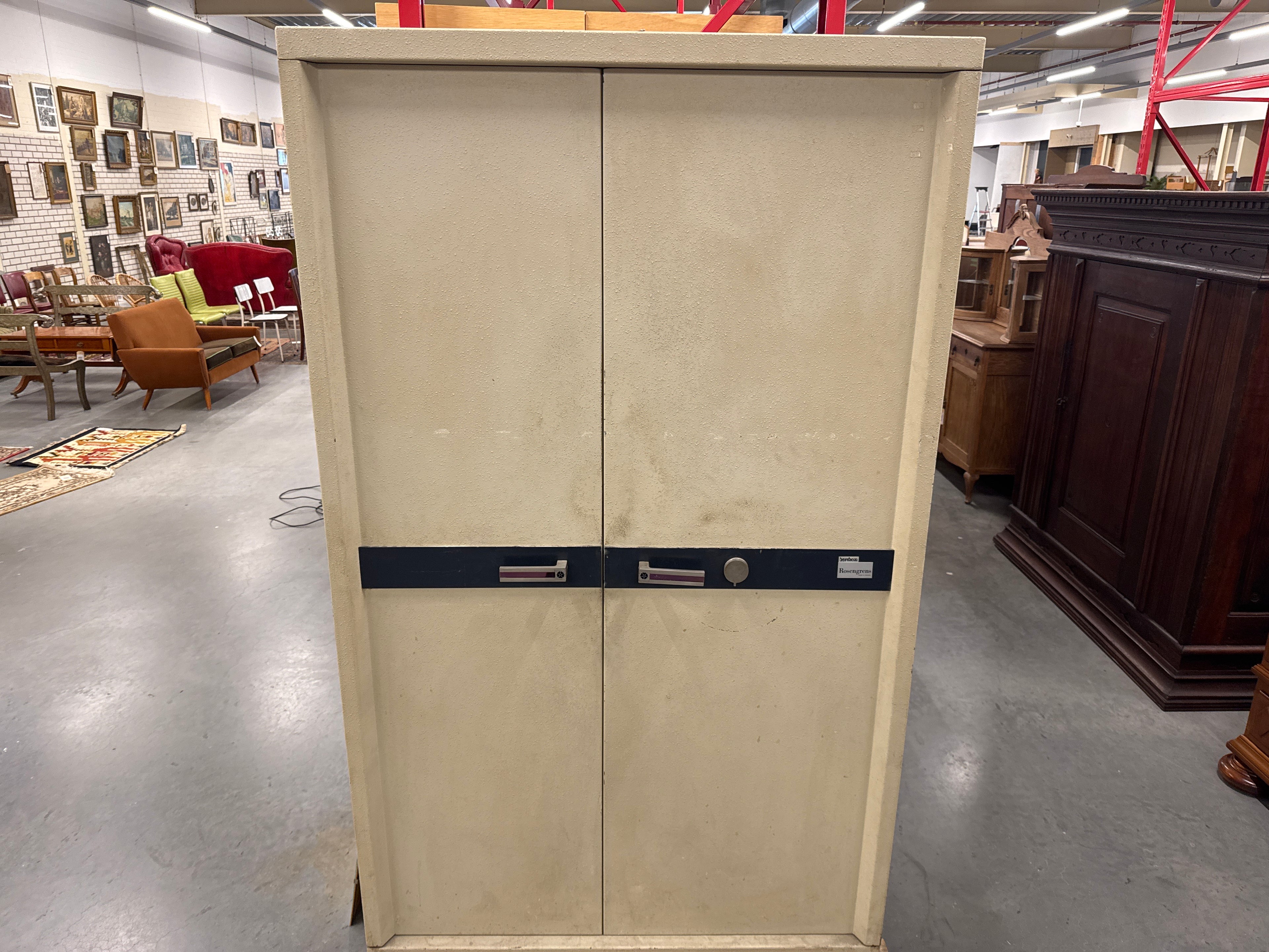 Brandkast archief dubbel uitgevoerd