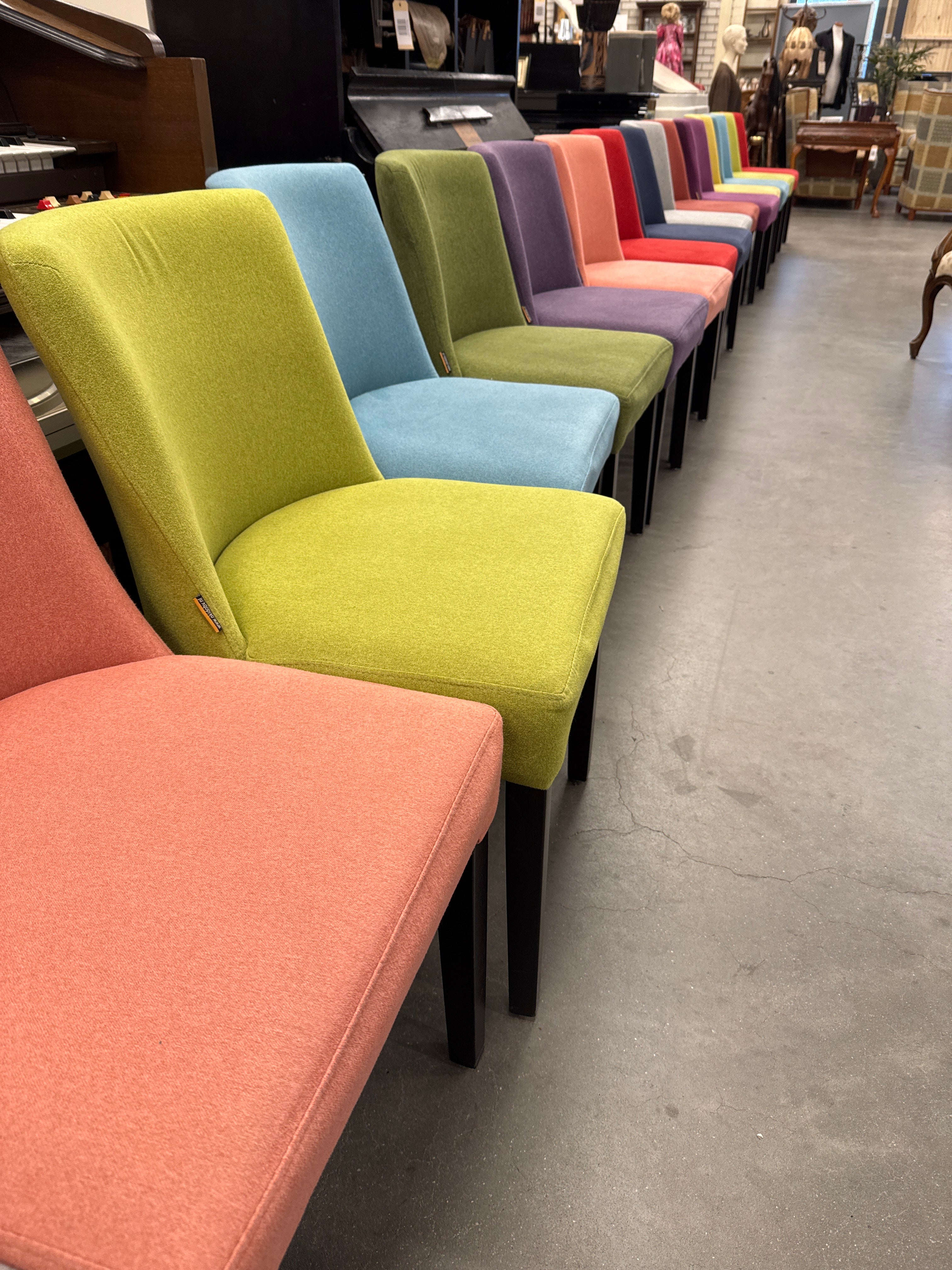 Kleurige eetkamer of Vergaderstoel p st