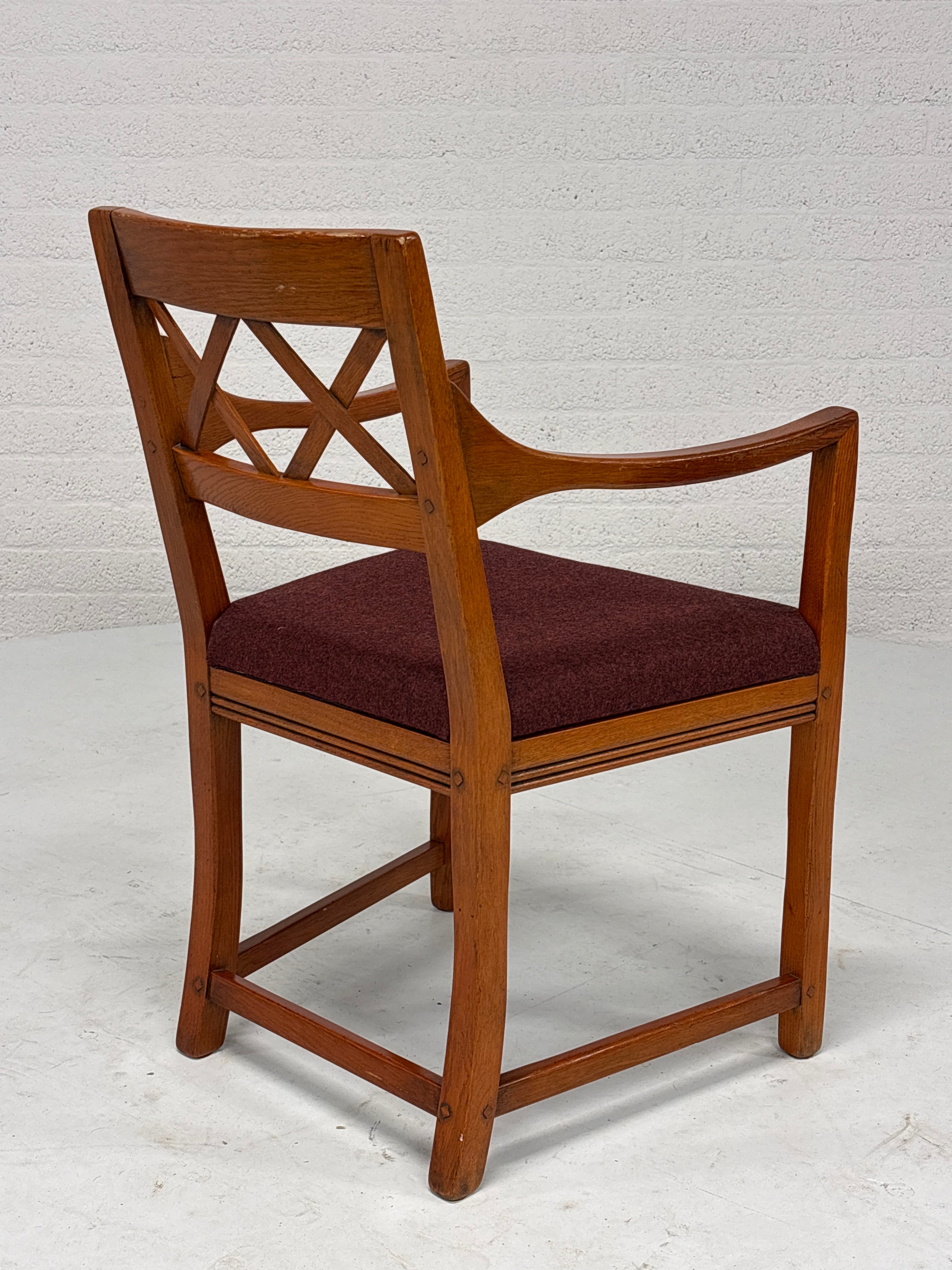 Schuitema set 5 stoelen rode bekleding nieuw